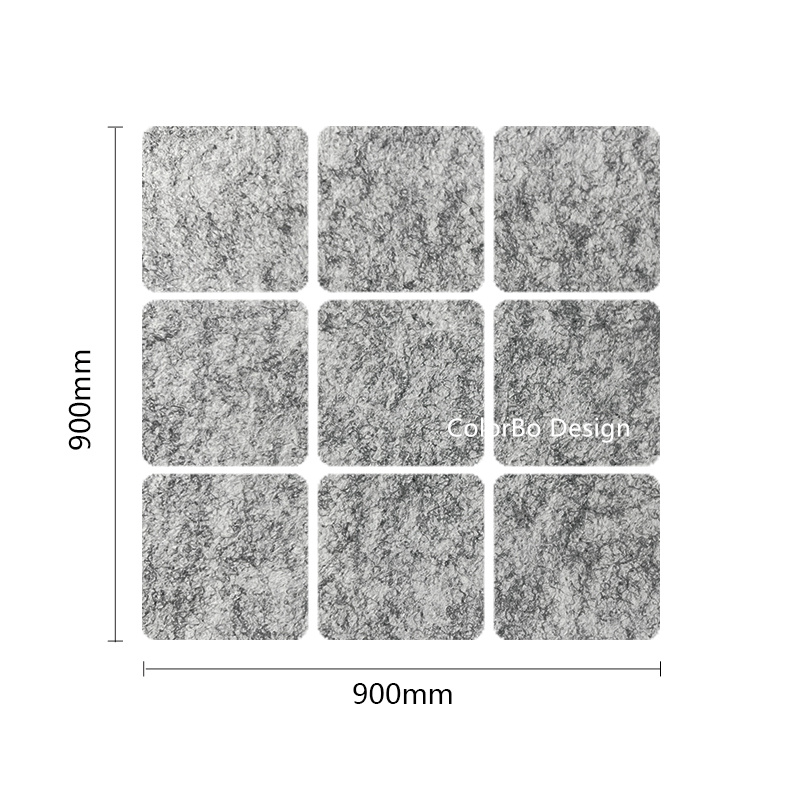900*900mm PET Acoustic Tiles PET Acoustic Panel Walls