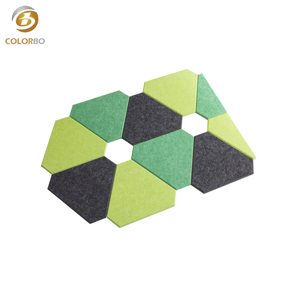 PET Self Adhesive Acoustic Panels Designed for Sound Absorption