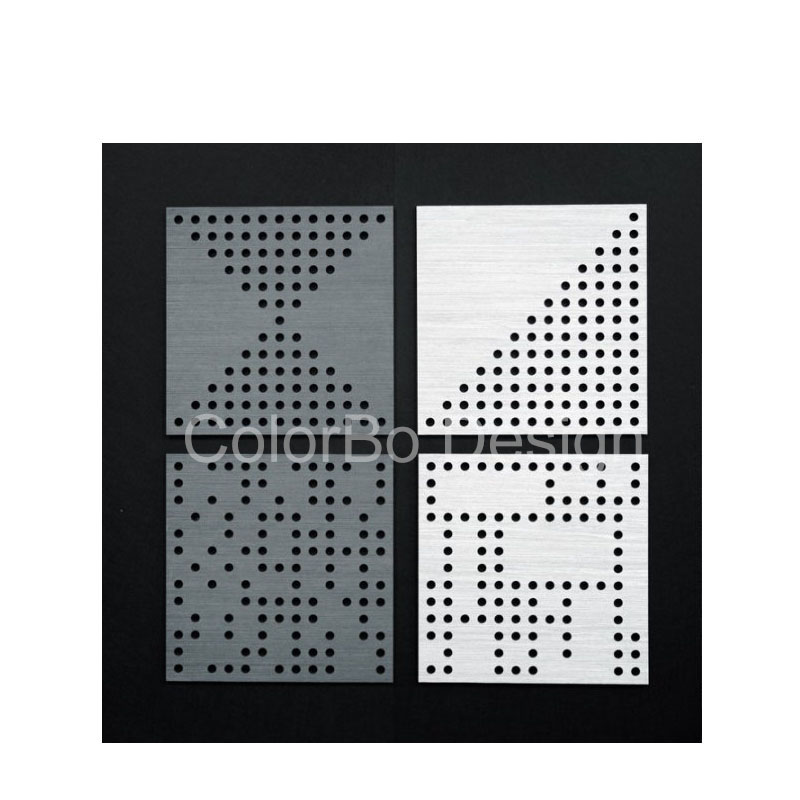 Interior Timber Wall Panelling Decor Wooden Perforated Acoustic Panel
