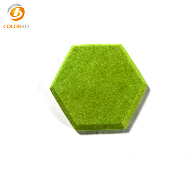 Wall Polyester Fiber Recycled PET Acoustic 3D Panel 