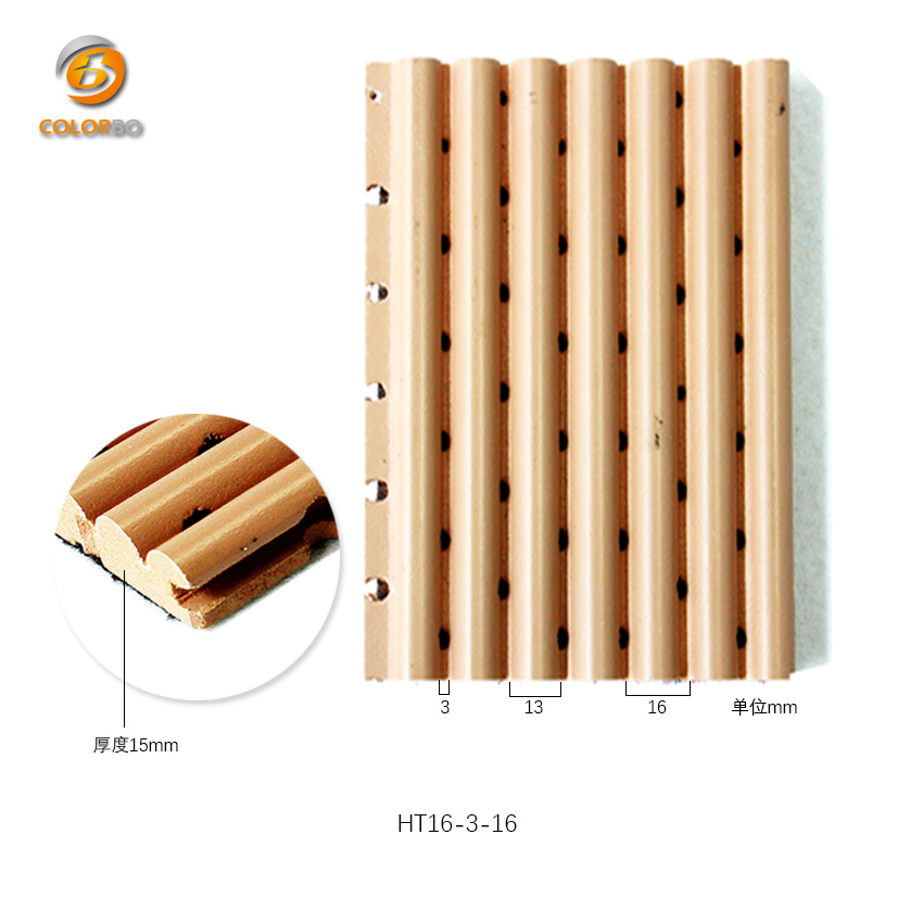 Decorative Wall Panel Interior Design Wooden Acoustic Panel
