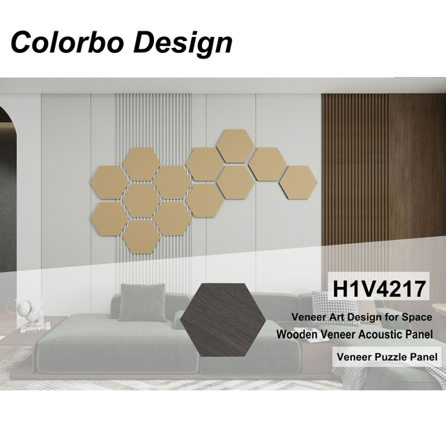 Decorative Veneer Acoustic Wood Panels for Superior Soundproofing