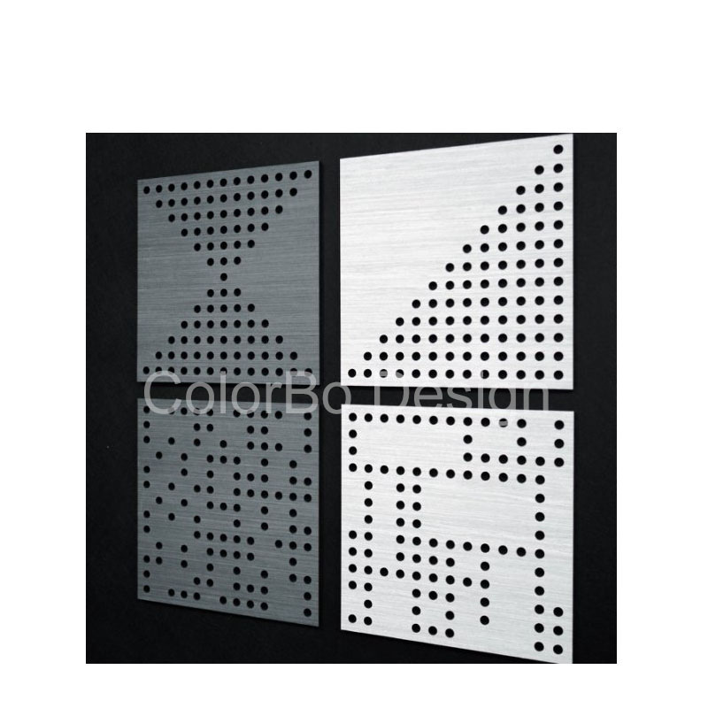 Interior Timber Wall Panelling Decor Wooden Perforated Acoustic Panel