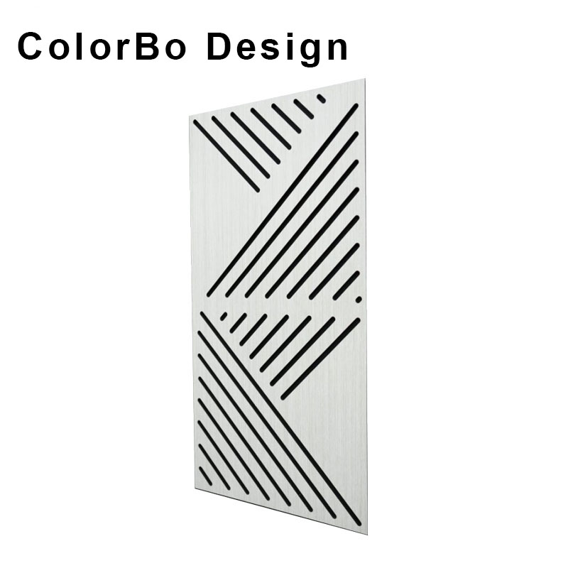 Acoustic Wood Panels with Decorative Veneer for Enhanced Sound Control