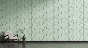 PET-B-042Y Decorative 3D Polyester Fiber Wall Panels