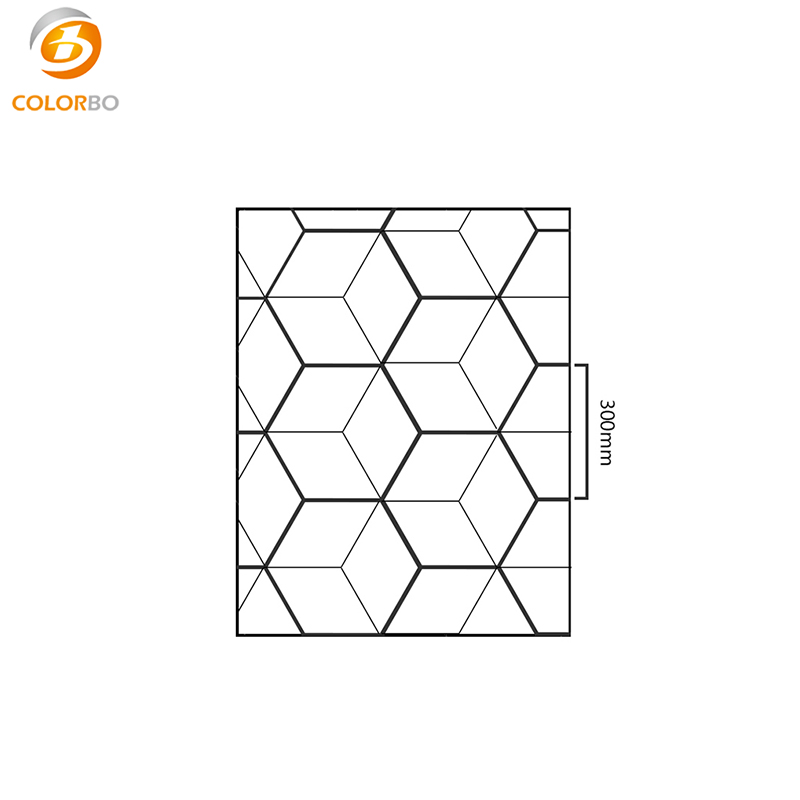PET-DK-04 V Groove Industrial Acoustic Panels of Polyester Fiber 