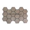 Stylish Hexagonal Wood Panels for Effective Sound Absorption
