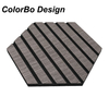 Eco-Friendly Hexagonal Sound-Absorbing Wood Panels for Modern Interiors