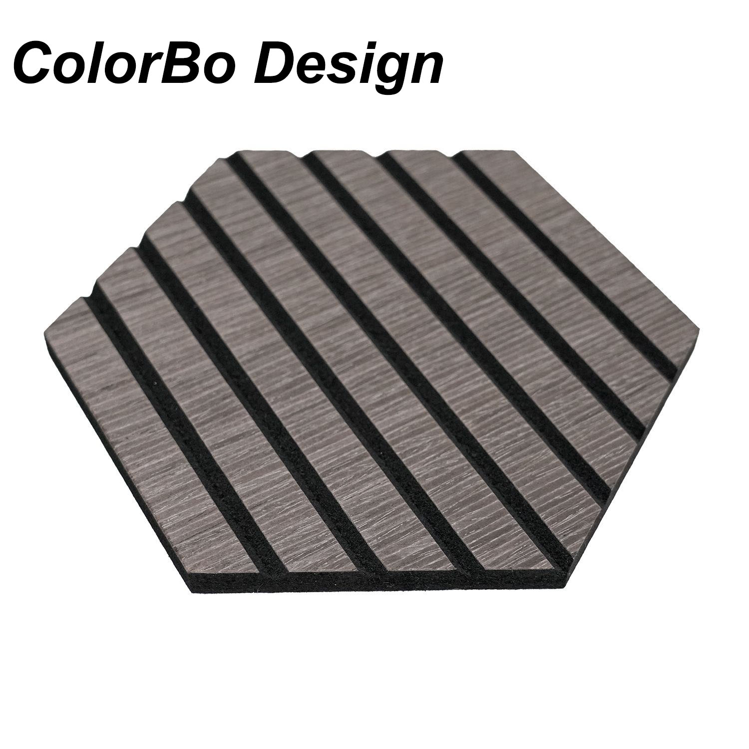 Eco-Friendly Hexagonal Sound-Absorbing Wood Panels for Modern Interiors