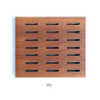 Slotted Wooden Carved Panel Fire Rated Acoustic Wall Panel