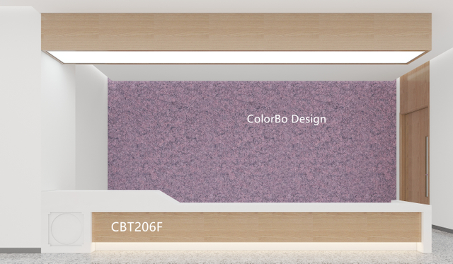 CBT206F Polyester Fiber Acoustic Panels for Interior Decoration
