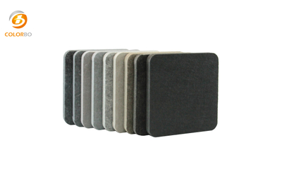 Pop Ceiling Design Eco-friendly 9mm PET Acoustic Panel