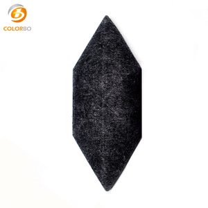 Hall Suspended Polyester Fiber Acoustic PET 3D Panel 