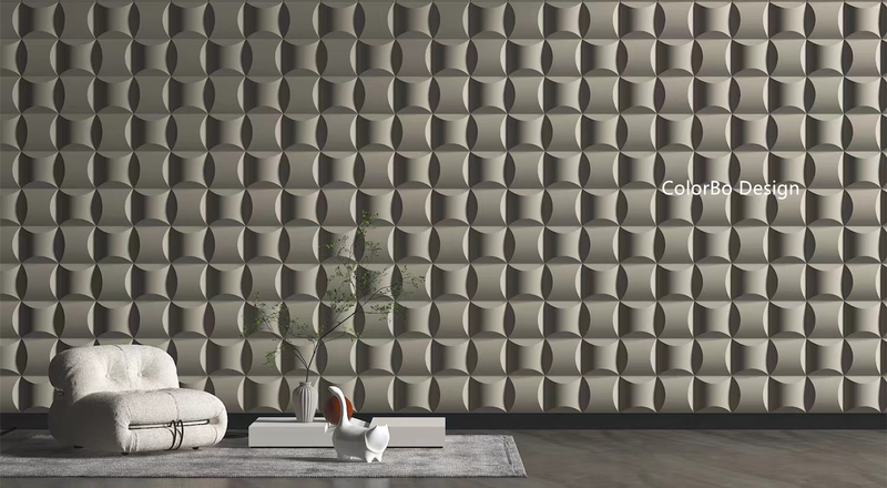 PET-B-037Y Interior Fireproof Polyester Fiber Decorative Wall Panels