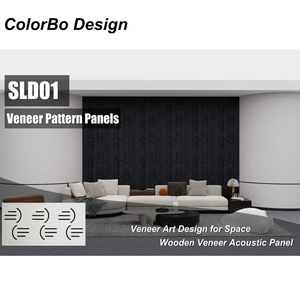 Modern Fireproof Acoustic Panels with Beautiful Wood Finishes