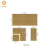 Decorative Timber Wooden Perforated Acoustic Wall Panel for Sound Absorption