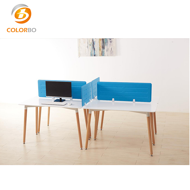 PET-DS-02P Partition Desk Space screen divider PET Acoustic Screen