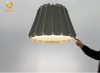 PET-LPD-009S Sound Absorption Decoration Material PET Felt LampShade With High Quality