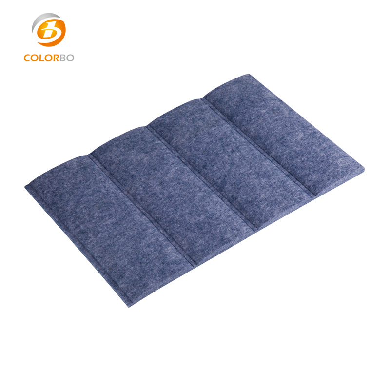 PET-CH-08Y Polyester Fiber Soundproof Material Acoustic Wall Panel 3D