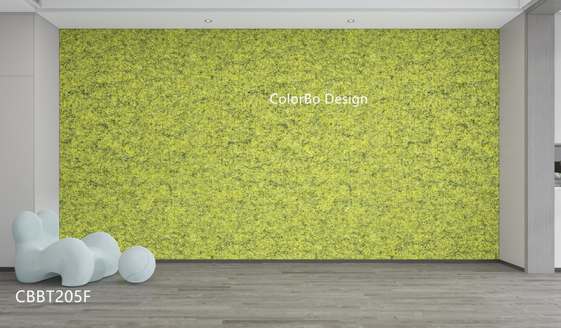 CBT205F Soundproof Pet Polyester Fiber Acoustic Wall Panel