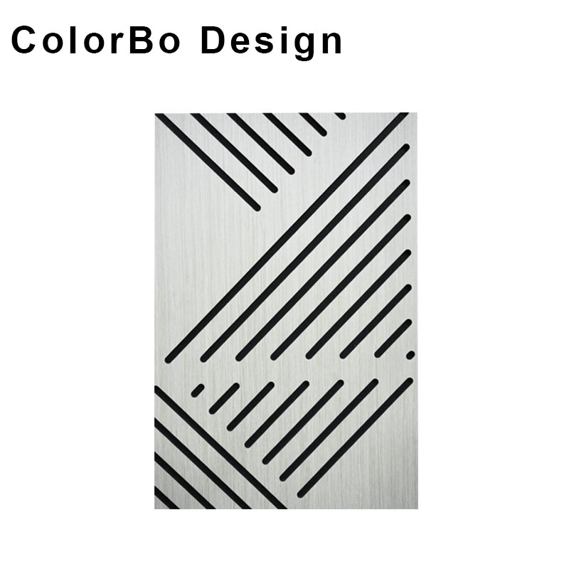 Acoustic Wood Panels with Decorative Veneer for Enhanced Sound Control