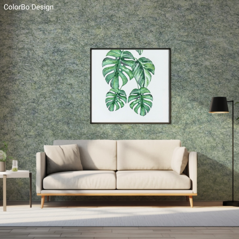 CBJ01 Antibacterial Interior Home Decoration Poylester Fiber Panel