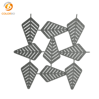 PET-D-005P Creative Decorative Leaf-shaped Screens