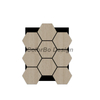 Stylish Hexagonal Wood Panels for Effective Sound Absorption