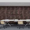 Acoustic Wood Panels with Decorative Veneer for Enhanced Sound Control