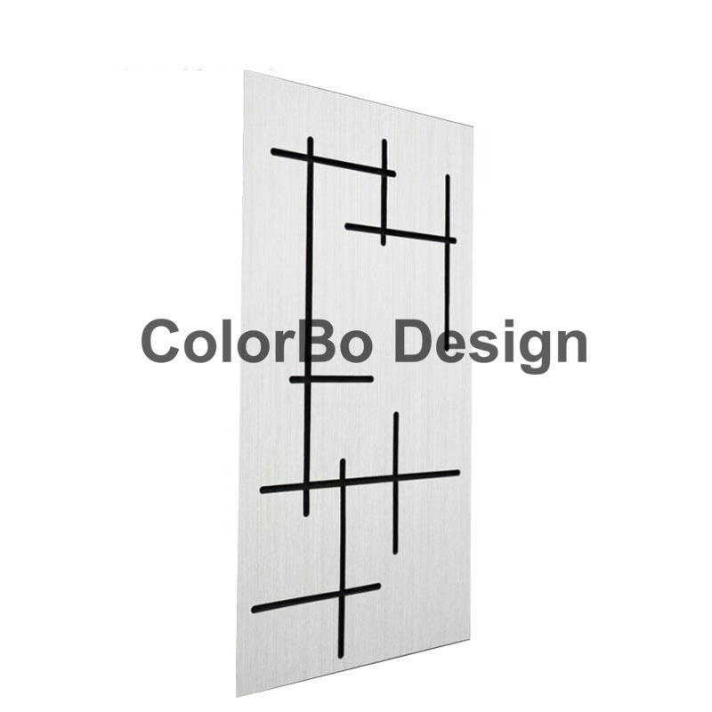Fire-Resistant Acoustic Wood Panel with Decorative Veneer Style