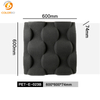 3D Decorative Polyester Fiber Acoustic Panel Wall Panel